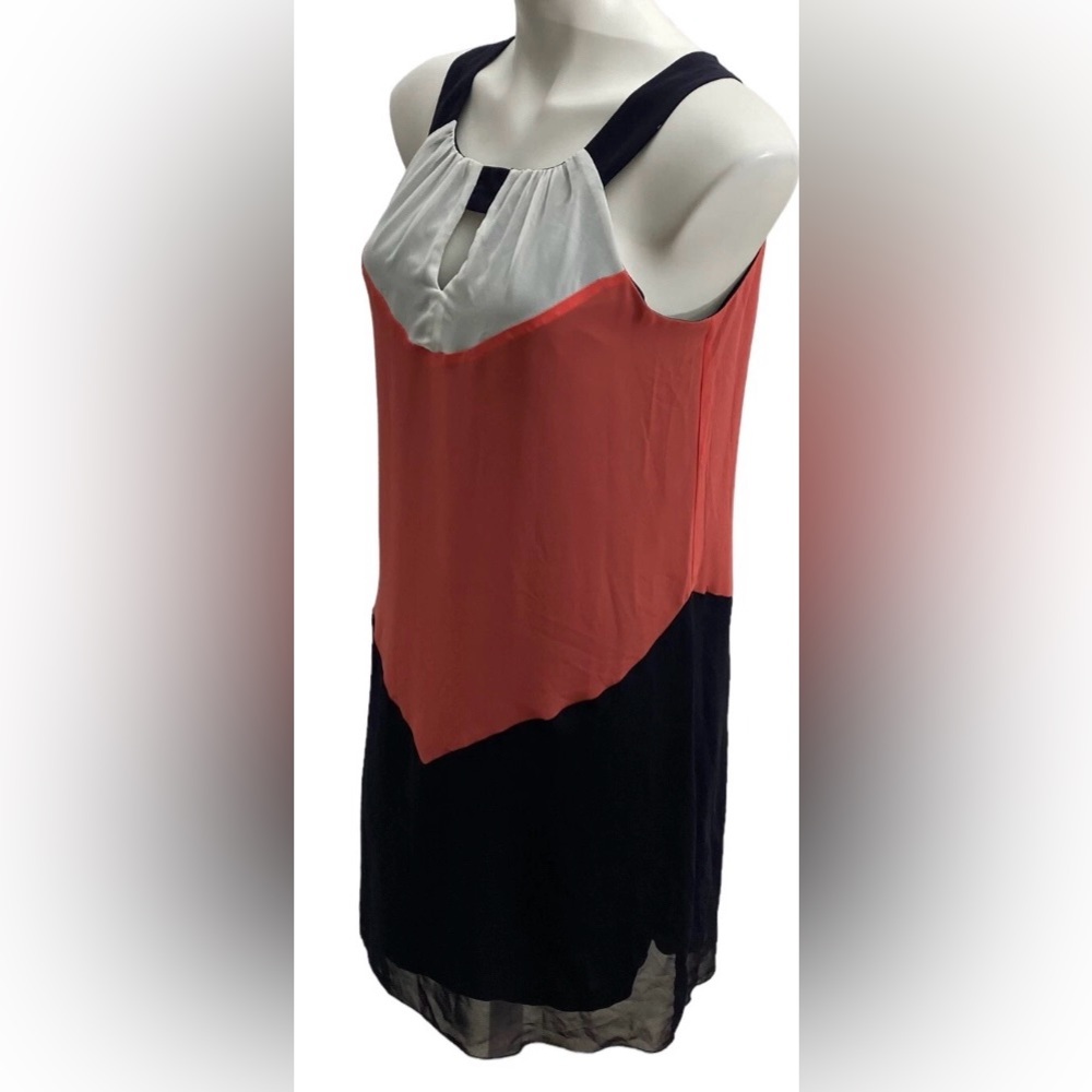Enfocus Studio Coral, cream , and Black Camisole